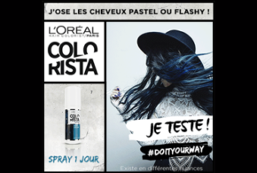Test produit, Spray ou Washout - Colorista de L'Oréal Paris