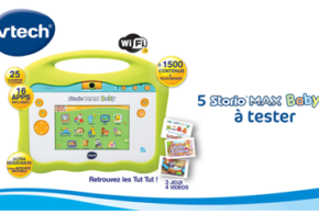 Test produit, Tablette Storio Max Baby Tut Tut Aventures de VTECH