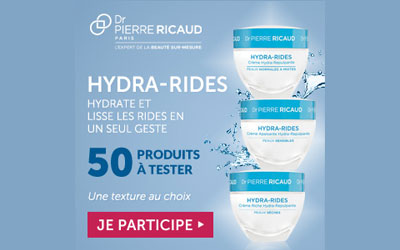 Test produit, hydra rides Dr Pierre Ricaud