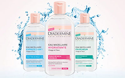 Test produit, les eaux micellaires Diadermine