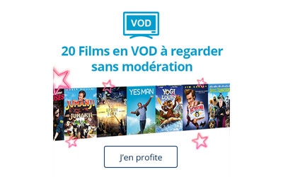 20 films VOD offerts gratuitement