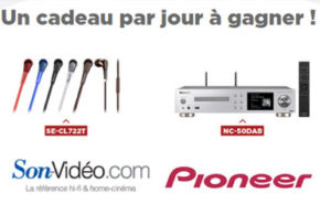 Concours gagnez 1 chaine hi-fi, écouteurs audio...