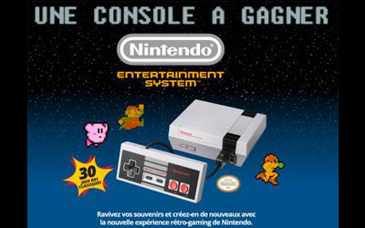 Concours gagnez 1 console NES mini Nintendo