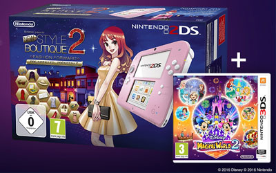 Concours gagnez 1 console de jeux 2DS + 2 jeux vidéo