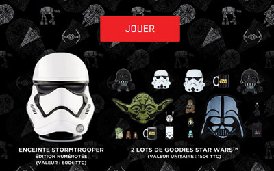 Concours gagnez 1 enceinte Stormtrooper Star Wars