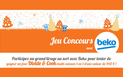 Concours gagnez 1 four Beko de 941 euros