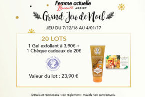 Concours gagnez 1 gel exfoliant + 1 chèque cadeau Jeanne en Provence