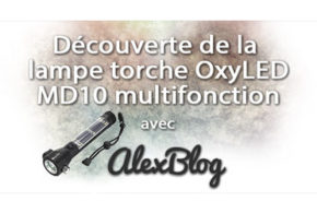 Concours gagnez 1 lampe torche OxyLED MD10 multifonction