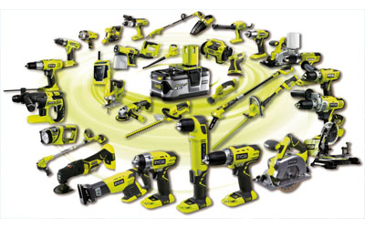 Concours gagnez 1 lot de 36 outils Ryobi