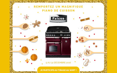 Concours gagnez 1 piano de cuisson Falcon