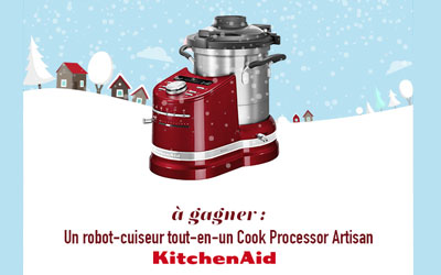 Concours gagnez 1 robot cuiseur Processor Artisan de KitchenAid
