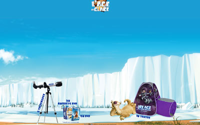 Concours gagnez 1 télescope L'Age de Glace