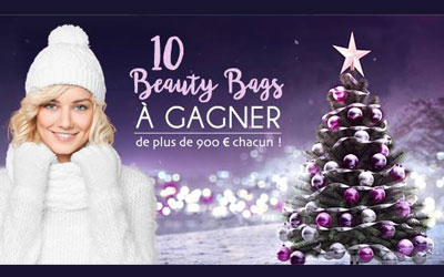 Concours gagnez 10 beauty bags