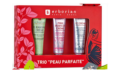 Concours gagnez 10 kits de 3 produits de soins Erborian