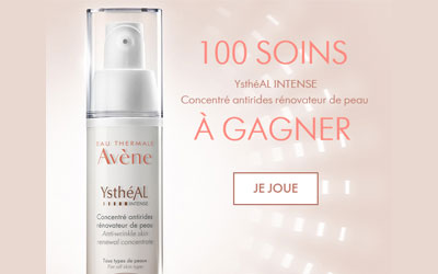 Concours gagnez 100 produits de soins YsthéAL Intense Avène