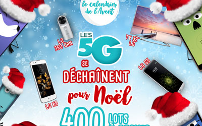 Concours gagnez 12 caméras LG de 279 euros