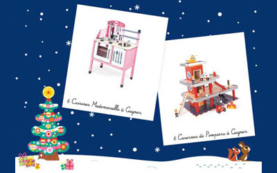 Concours gagnez 12 jouets Janod