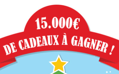 Concours gagnez 15000 euros de cadeaux