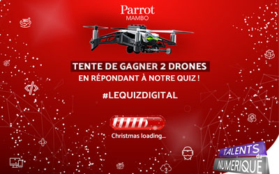Concours gagnez 2 drones Parrot Mambo