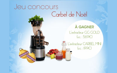 Concours gagnez 2 extracteurs de jus