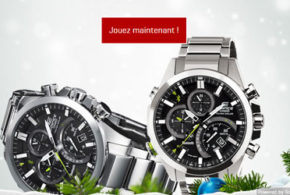 Concours gagnez 2 montres Casio