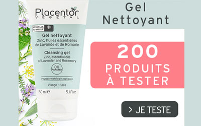 Concours gagnez 200 produits de soins Gel nettoyant Placentor Vegetal