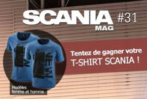 Concours gagnez 200 t-shirts Scania