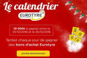 Concours gagnez 25 bons d'achat Eurotyre de 100 euros