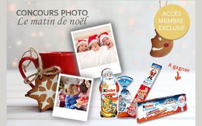 Concours gagnez 269 gourmandises Kinder