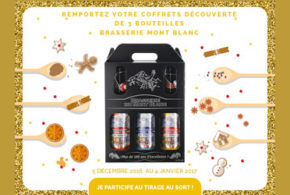 Concours gagnez 3 bières Brasserie du Mont-Blanc