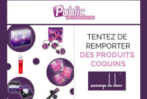 Concours gagnez des produits coquins Le Passage du désir