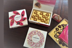 Concours gagnez un ensemble de 5 coffrets chocolats Lanvin