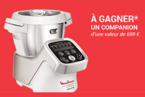 Concours gagnez un robot de cuisine Companion Moulinex de 699 euros