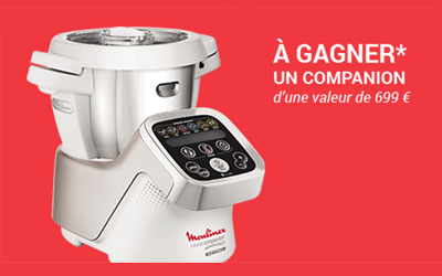 Concours gagnez un robot de cuisine Companion Moulinex de 699 euros