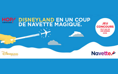 Concours gagnez un séjour pour 2 personnes à Disneyland Paris