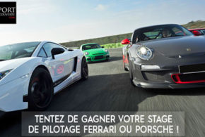 Concours gagnez un stage de pilotage Ferrari F430 4 tours