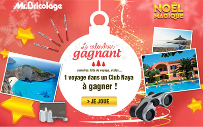 Concours gagnez un voyage d'une semaine pour 2 dans un club Naya