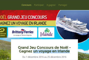 Concours gagnez un voyage en Irlande