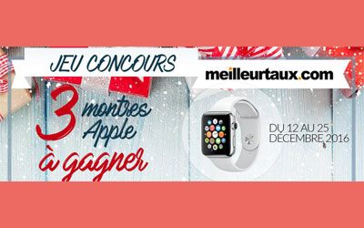 Concours gagnez une montre connectée Apple Watch sport