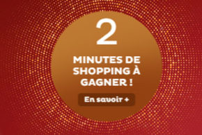 Concours gagnez une séance de shopping de 2 minutes dans un magasin Nocibé