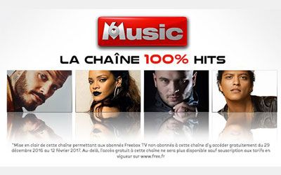 M6 Music en clair