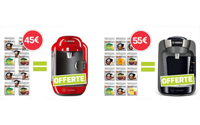 Machine Tassimo gratuite pour l’achat de dosettes