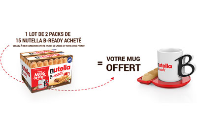 Mon Mug Nutella offert