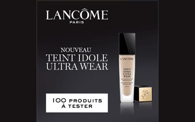 Test produit, 100 fonds de teint Idole de Lancôme