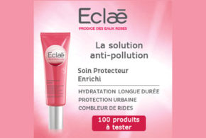 Test produit, 100 soins protecteurs anti-pollution Eclaé