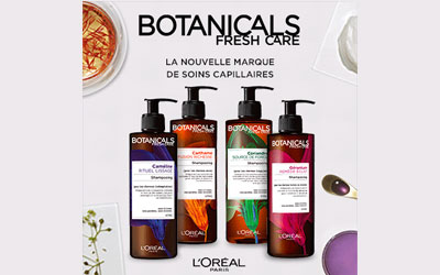 Test produit, 500 duos de soins capillaires Botanicals Fresh Care