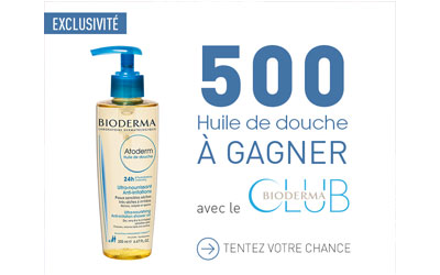 Test produit, 500 huiles de douche Atoderm de Bioderma