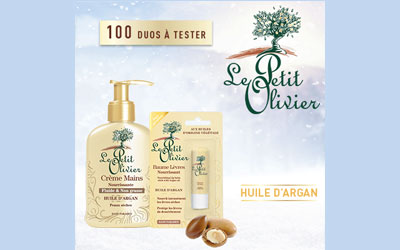 Test produit, duo à l'huile d'argan Le Petit Olivier