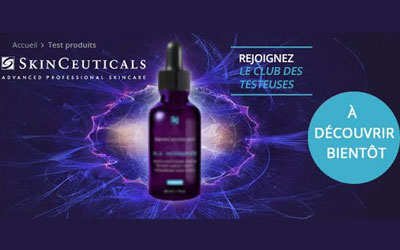 Test produit, le nouveau sérum correcteur SkinCeuticals