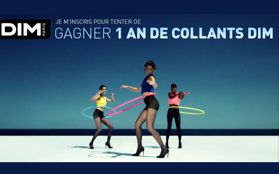 Concours gagnez 1 an de collants DIM